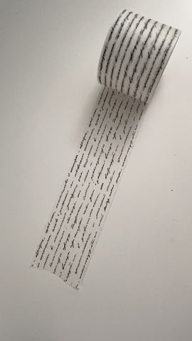 Vintage Writing Washi Roll