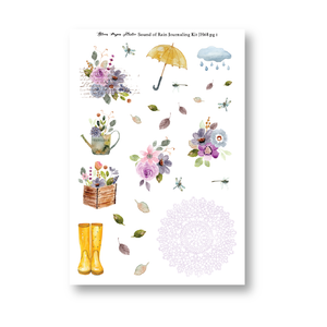 Sound of Rain Journaling Kit pg 9