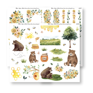 Honey Bear Journaling Kit 4 pg Bundle