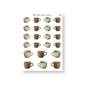 Coffee Journaling Planner Stickers 1.0