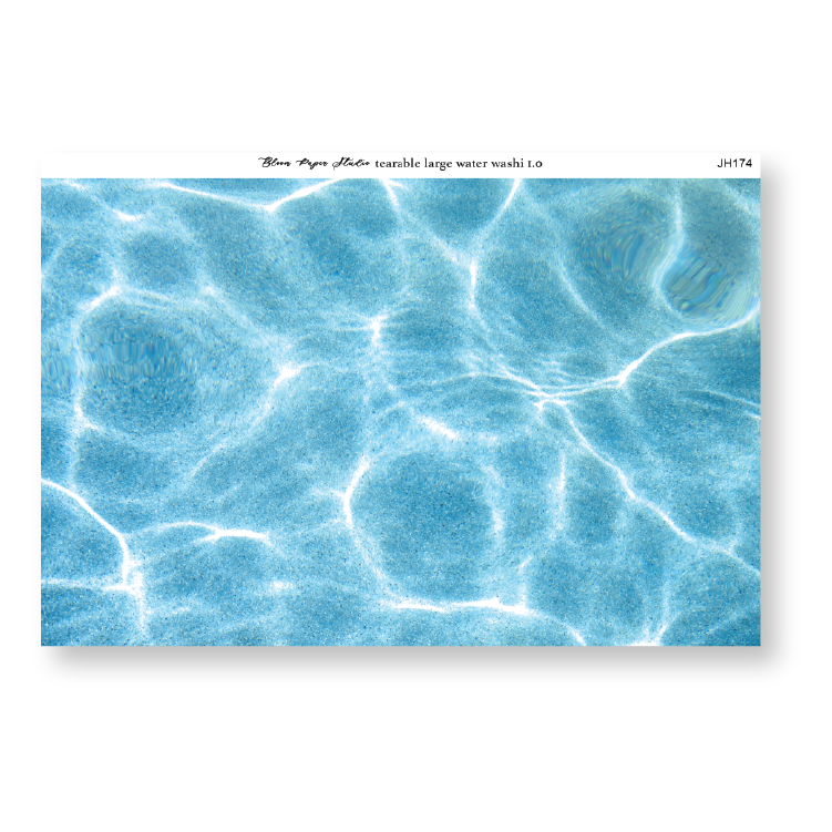 Tearable Large Water Washi Paper 1.0