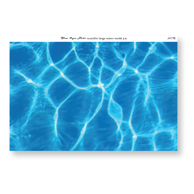 Tearable Large Water Washi Paper 3.0